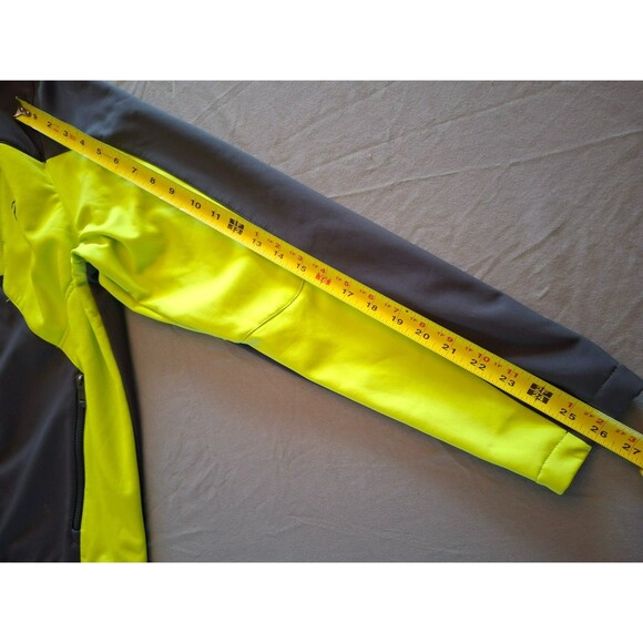 Spyder Grey and Yellow Mens Large Warm Ski Jacket Excellent Condition, L - Picture 4 of 8